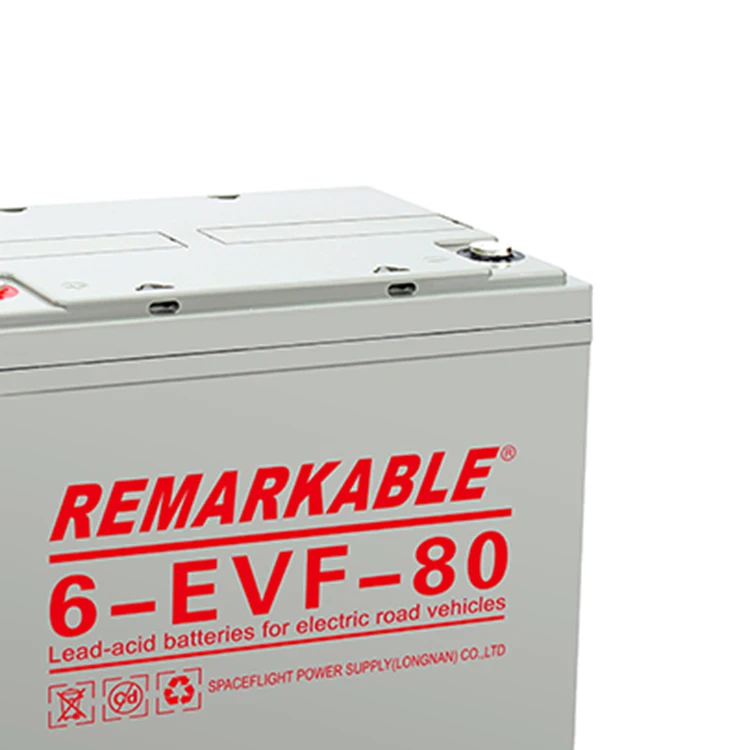 12V 80ah  lead acid battery ev electric car battery pack 6-EVF-80