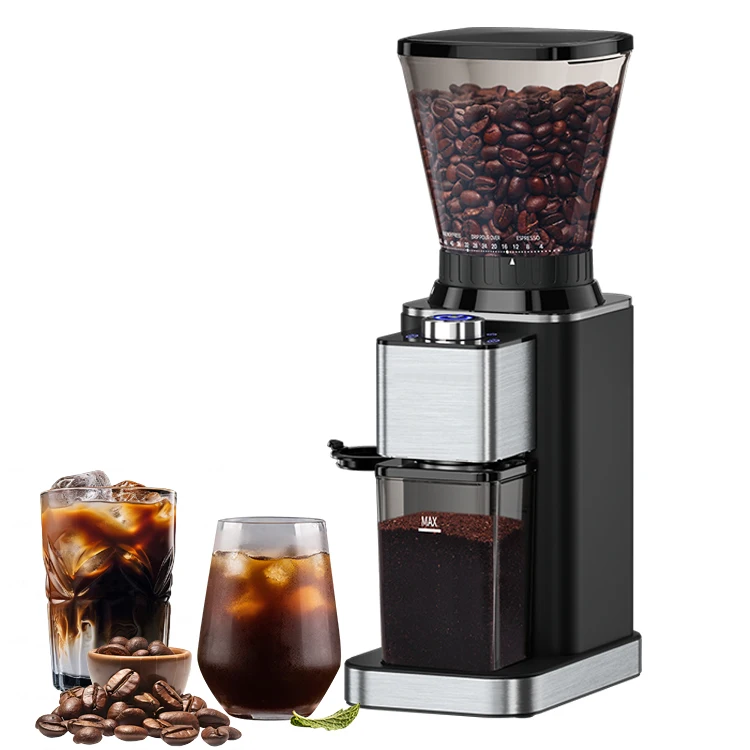 Professional conical burr coffee grinder machine buy grinders and accessories commercial coffee bean grinder