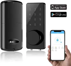 IP65 Waterproof Smart Electronic Door Lock Digital Fingerprint Smart Door Lock