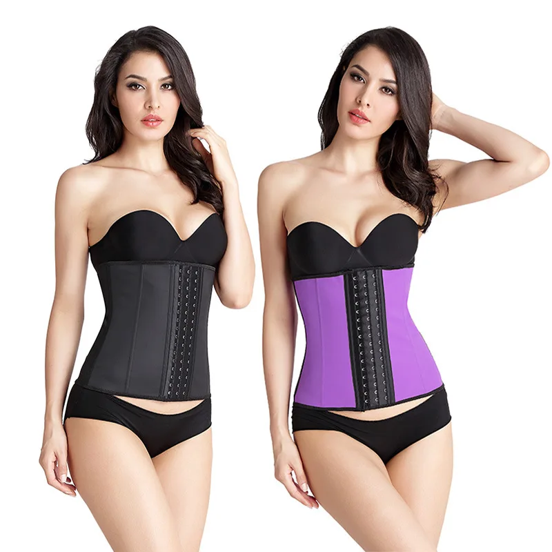 Wholesale Body-Shaping Clothing Women Waist Wrap Trainer Slimming  Latex Body  Latex Waist Trainer Shaper Corset
