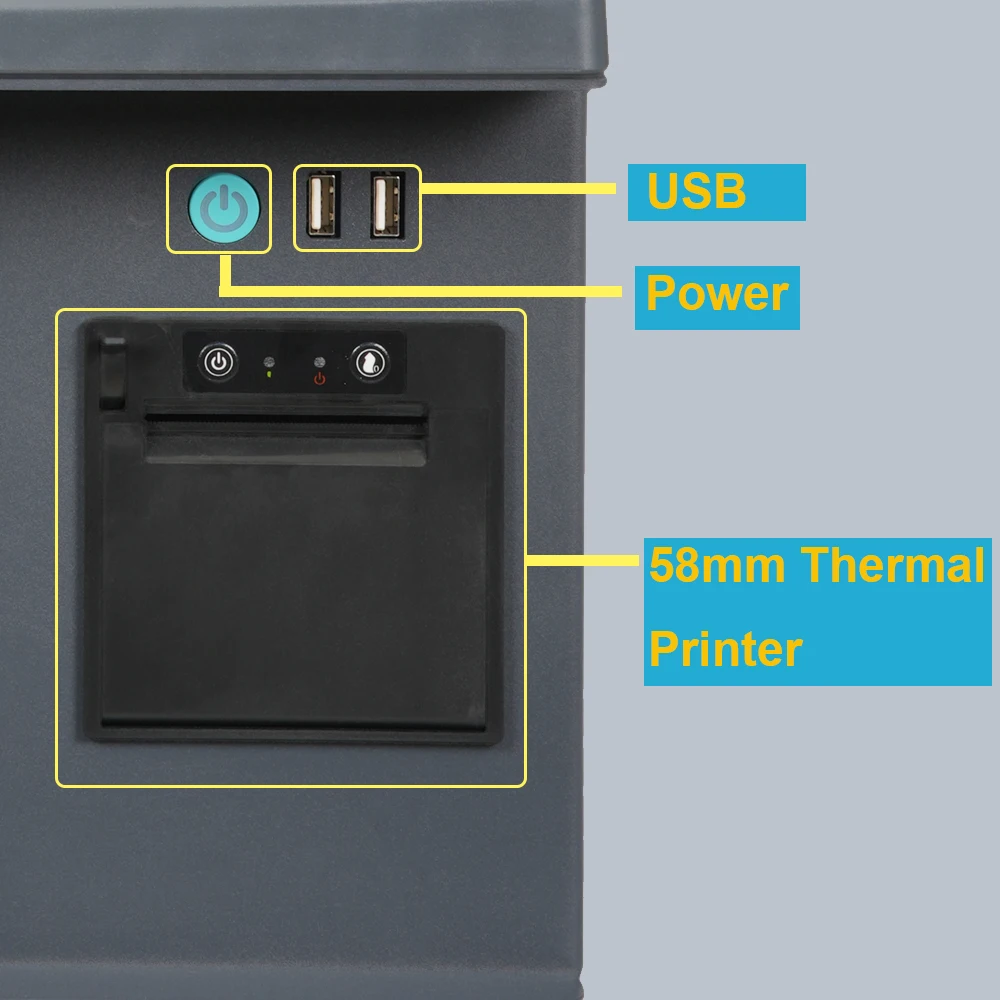 All-in-one Pos J1800 J1900 Touch Screen Pos Machine Windows Point Of Sale