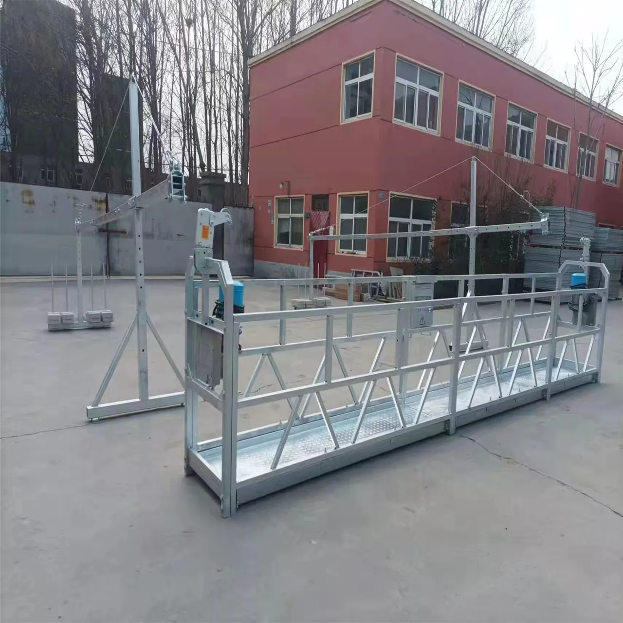 Construction Hanging Scaffolds Electric Lifting Cradle