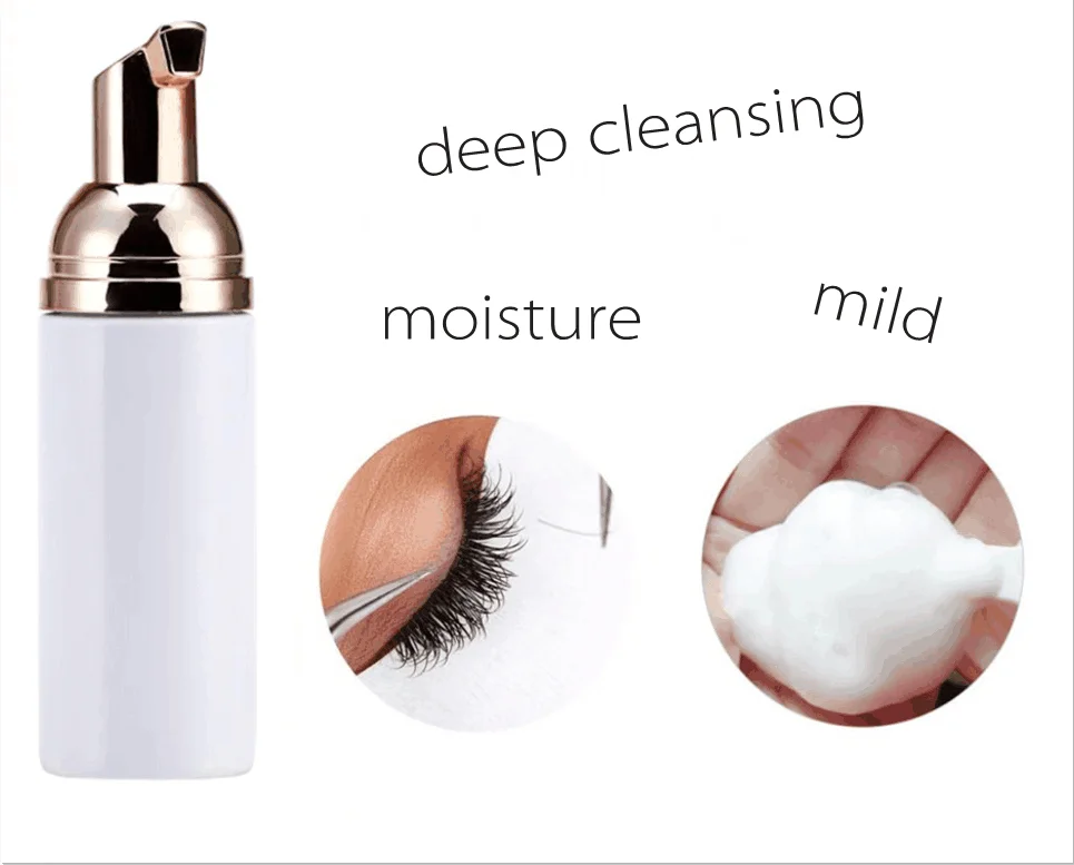 
Private Label Lash Shampoo Deep Cleanse Lash Cleanser foam 