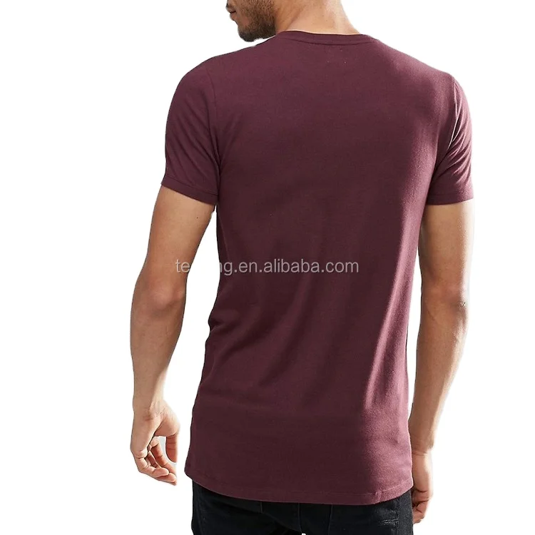 Wholesale Slim Fit Gym 95% Cotton 5% Spandex Mens t shirts