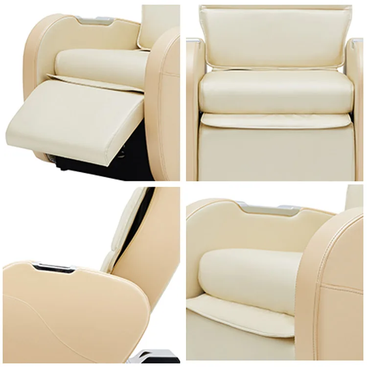 comfortable luxury smart leather reclining sofa with massager