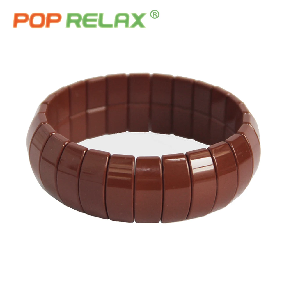 kalung kesehatan Korea germanium health care bracelet negative anion balance bracelets powerful energy tourmaline stone bangle