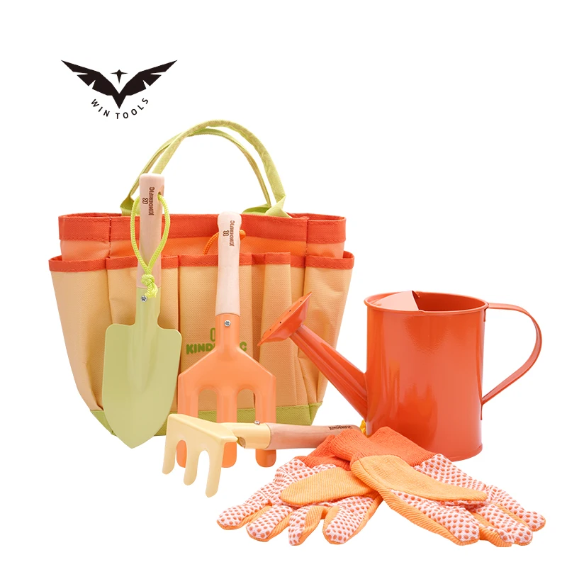 Garden Tools Kit Kids Garden Tools 6 Pieces Mini Garden Tools Set With Wooden Handle