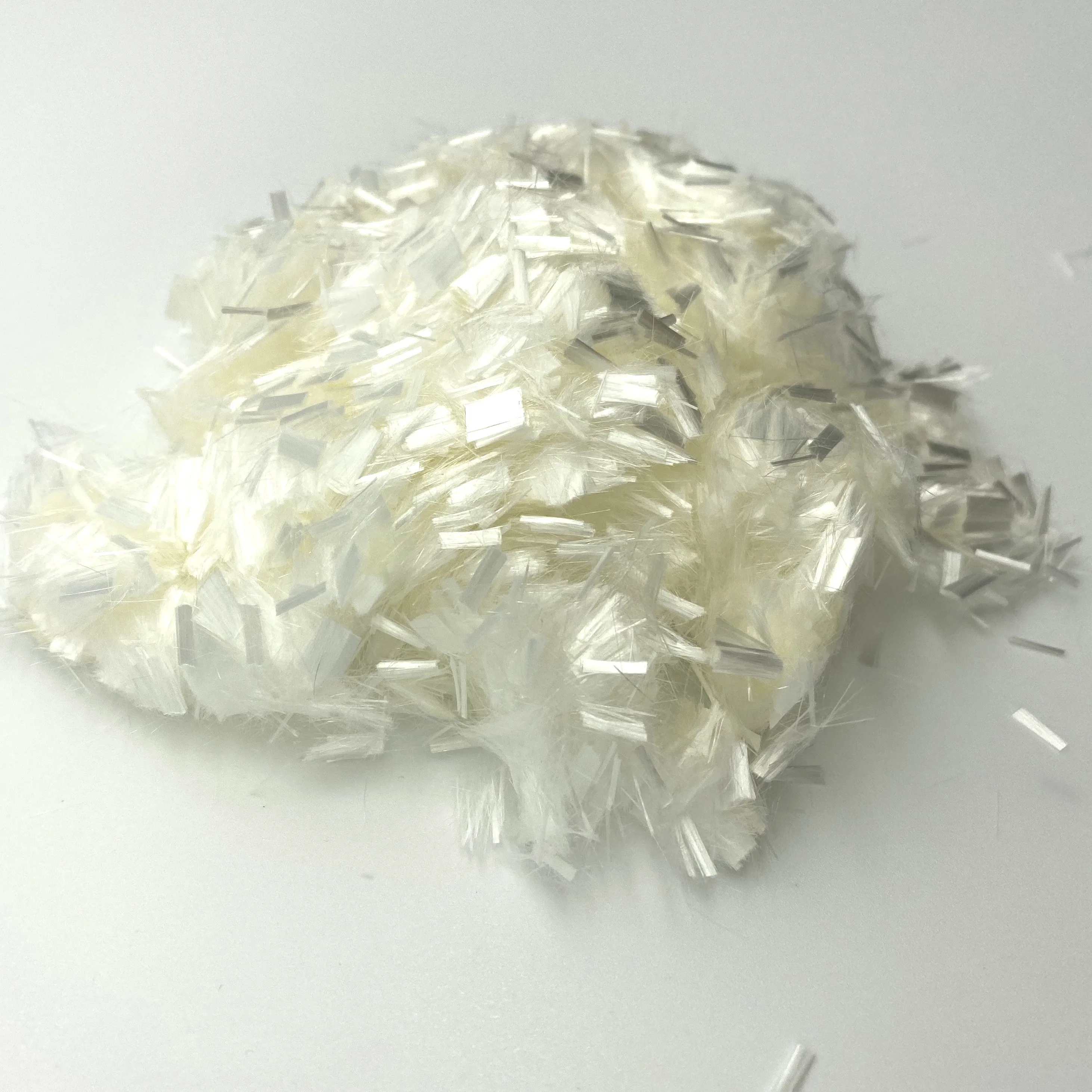 2 dtex 6mm high-strength and high-modulus pva fiber for cement PVA staple fiber for concrete reinforcement