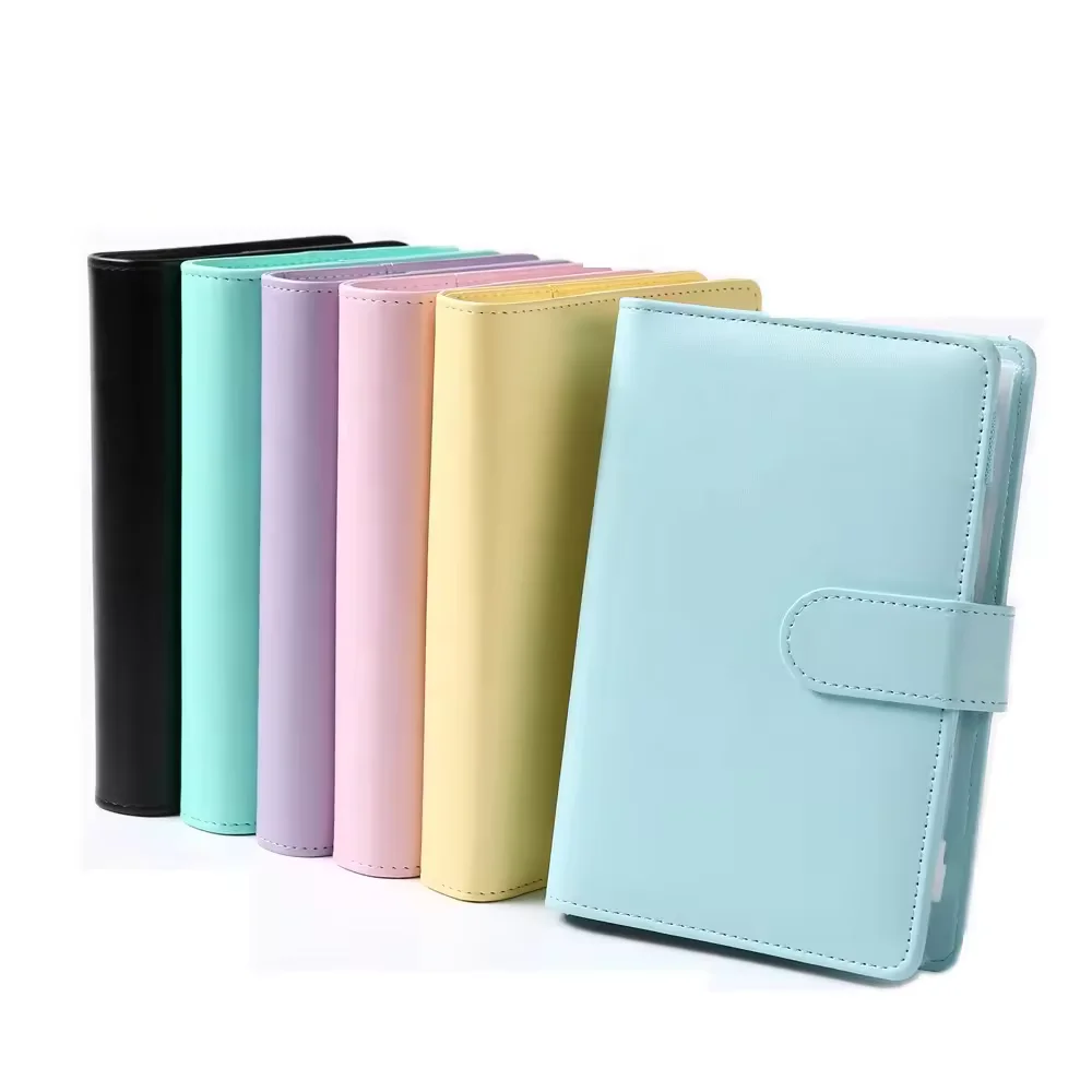 New Custom Money Cash Executive Diaries Planner Loose-leaf A6 Agenda Budget Binder With Zipper Envelopes