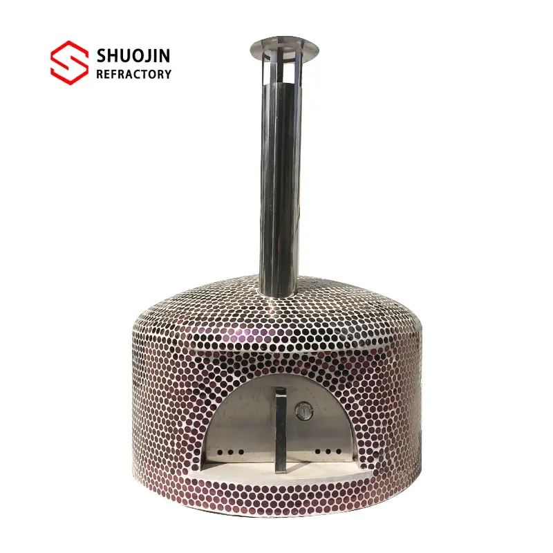 Factory Price Wood Burning Pizza Ovens Shaped like Refractory Bricks for Outdoor and Household Use