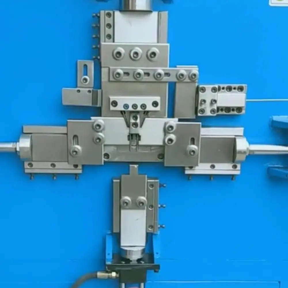 Hydraulic Metal Wire Punching Hole Buckle Making Machine
