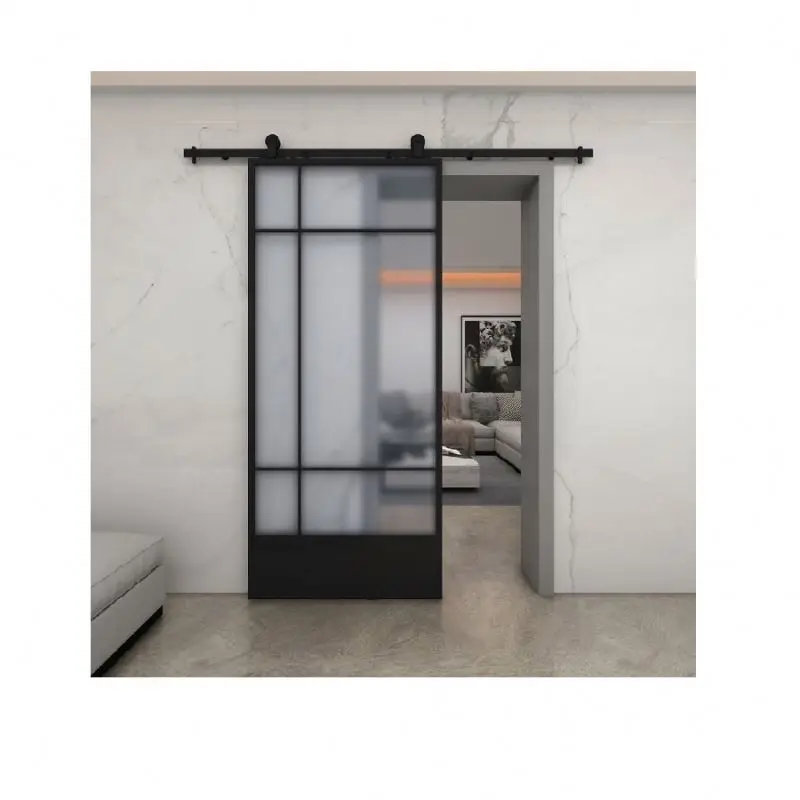AS2047 standard residential Entry Doors Double glazed horizontal aluminium stacker sliding doors