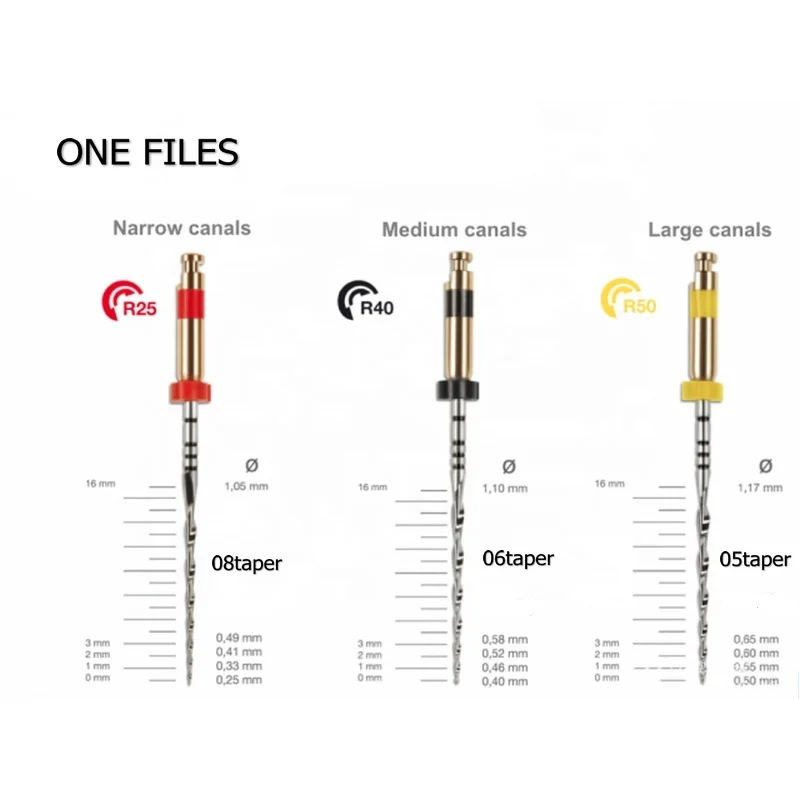 Factory Custom High Quality Endodonit Recip-One File Dental Rotary Niti Files