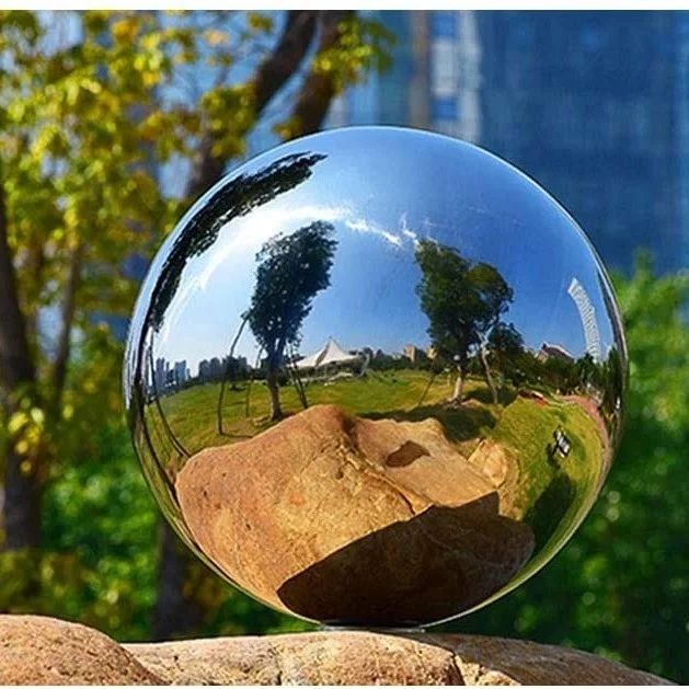 50-2000mm Floating Pond Balls 304 Stainless Steel Gazing Ball Mirror Polished Hollow Ball Reflective Garden Sphere