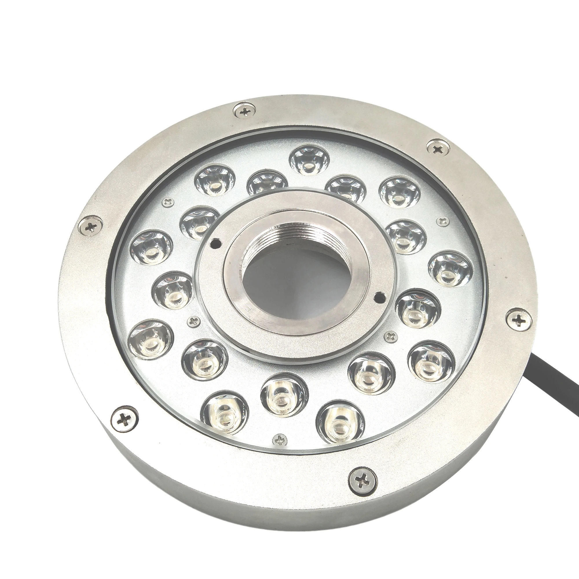 Better Quality 316L Stainless Steel DC24V IP68 Waterproof 54W Single Color LED Fountain Light