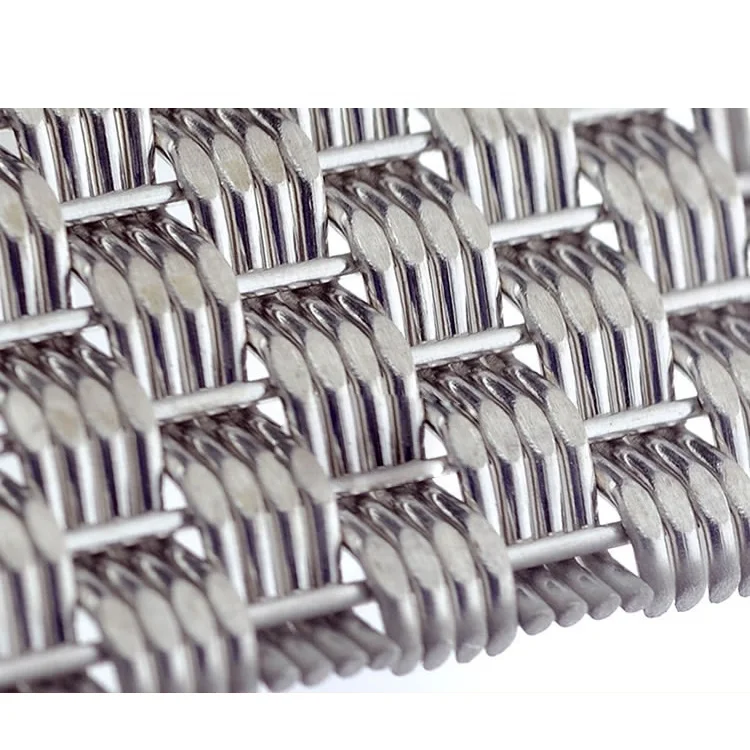 Decorative Wall Panel Cable Wire Mesh Flexible Stainless Steel Cable Woven Mesh