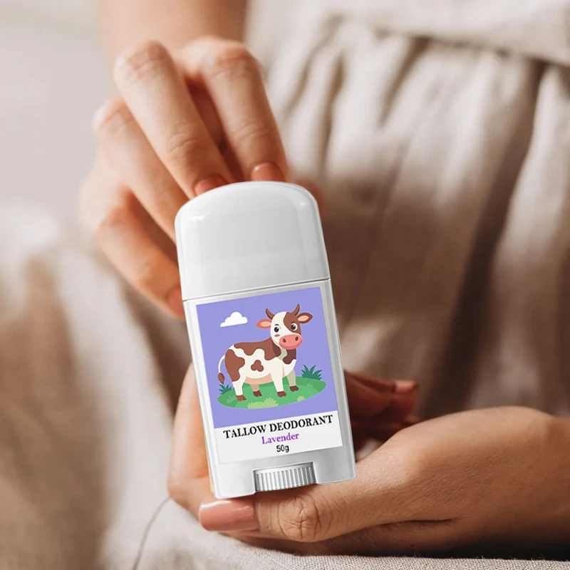 OEM производитель индивидуальная Натуральная мужская дезодорант с 100% травой и органическим кокосовым маслом