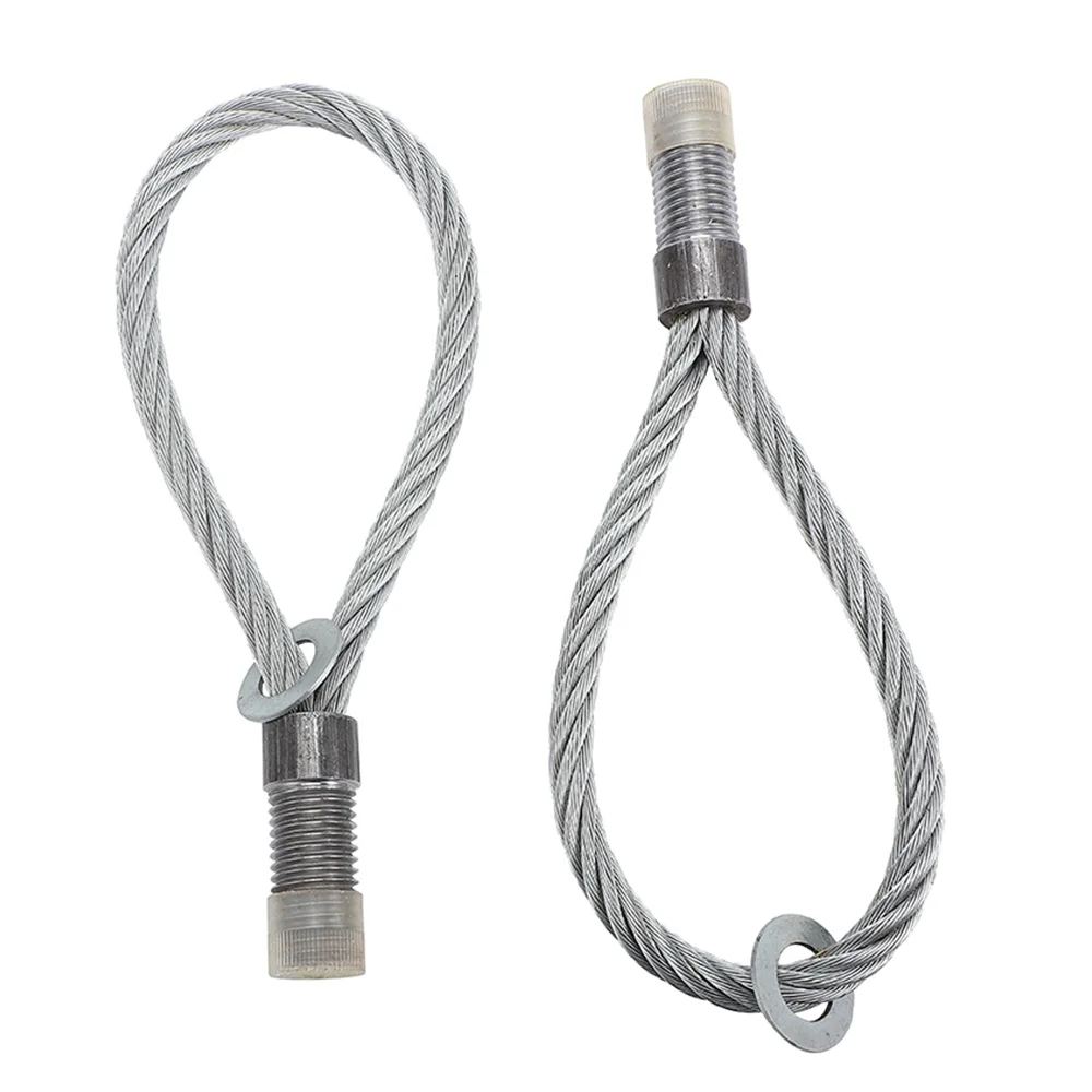 Safe Steel Cable Precast Concrete Elements Accessories Holding Lifting Rope Loop With Socket
