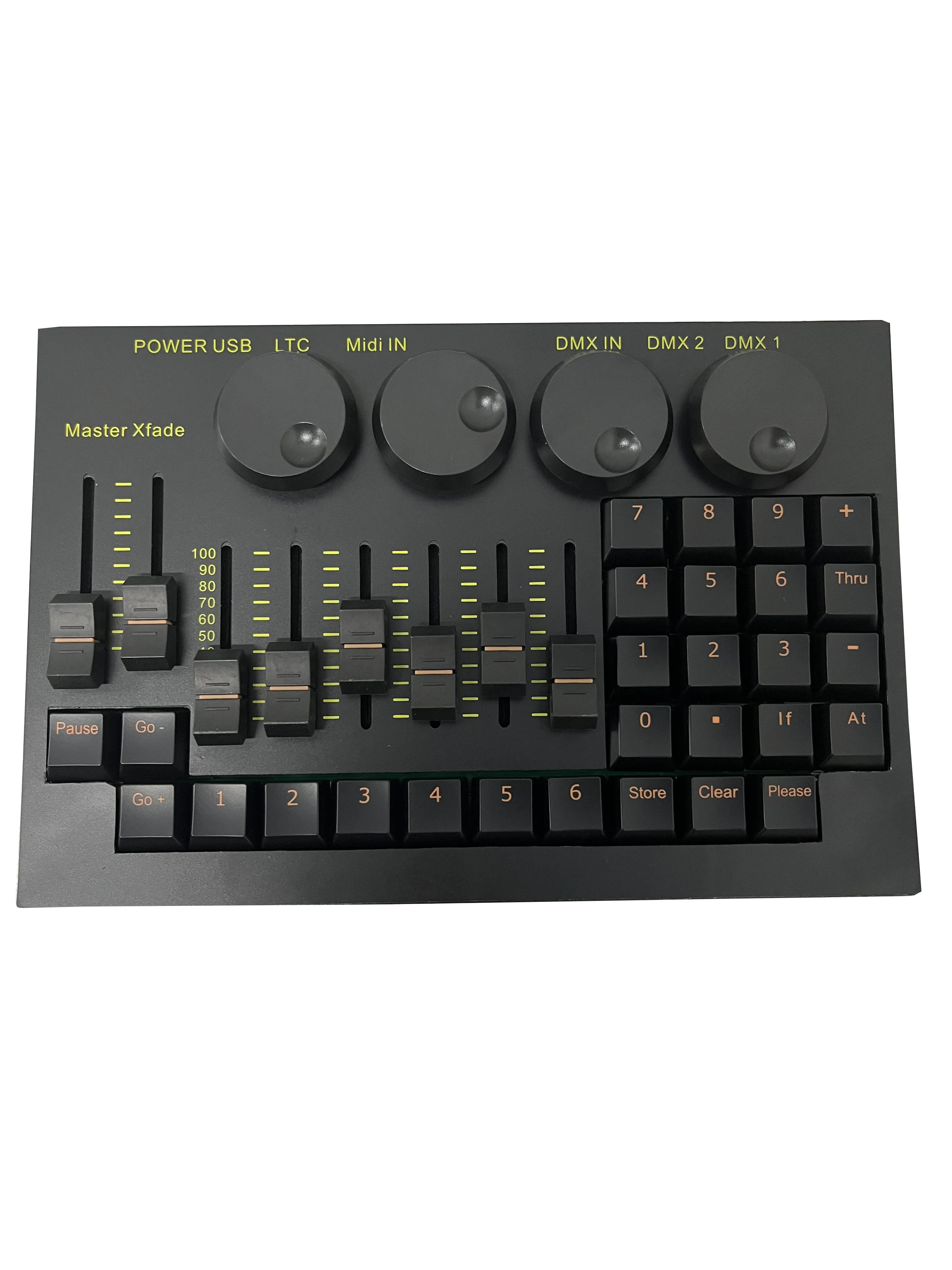 Popular Style DMX Mini MA2 Command Wing, Lightweight and Easy to Carry, Stage Lighting Controller, DJ  Professional Equipment