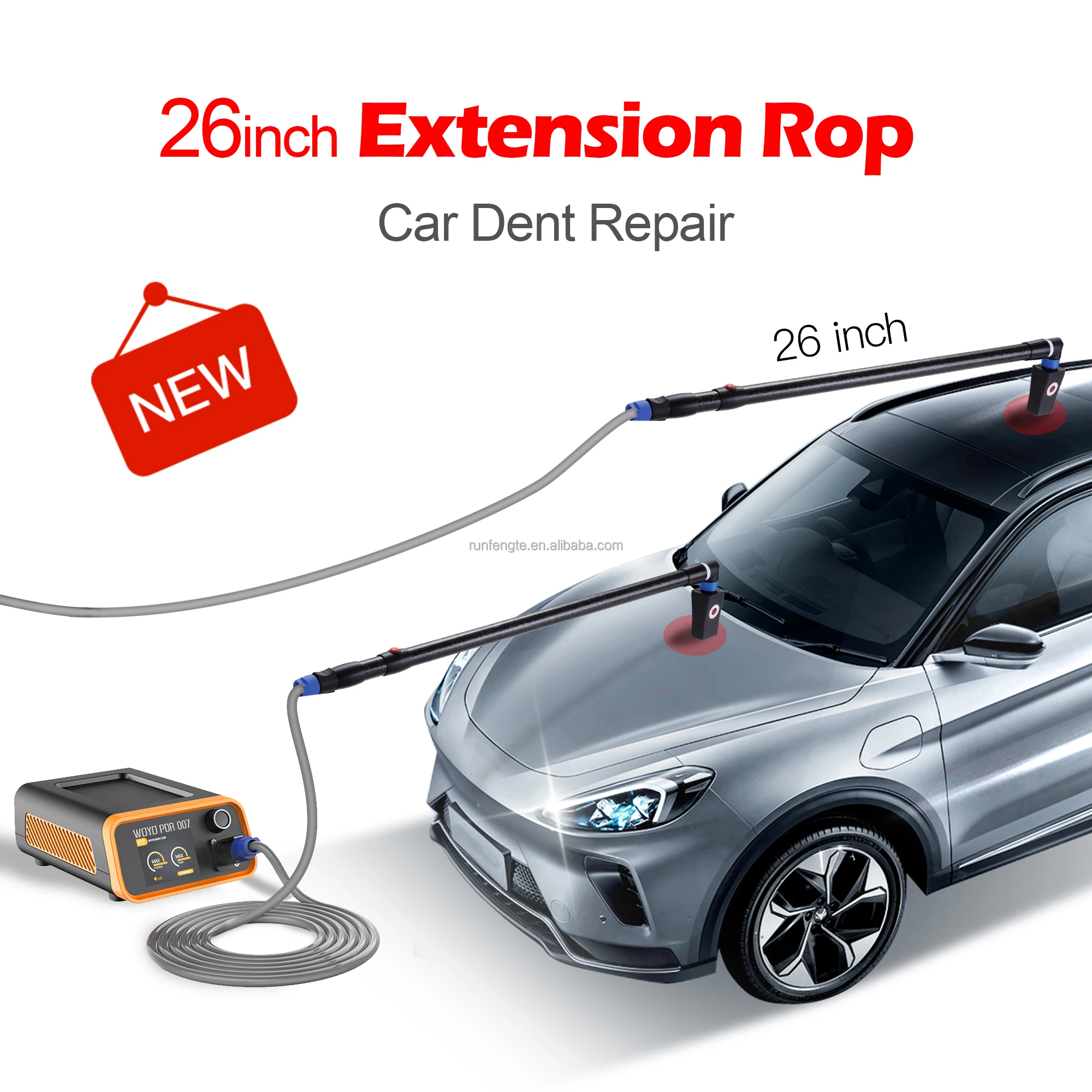 Upgrade Newesw Car Body Repair Paintless Dent Puller With Extension Rod Sheet Metal Tools Induction Heater Hotbox