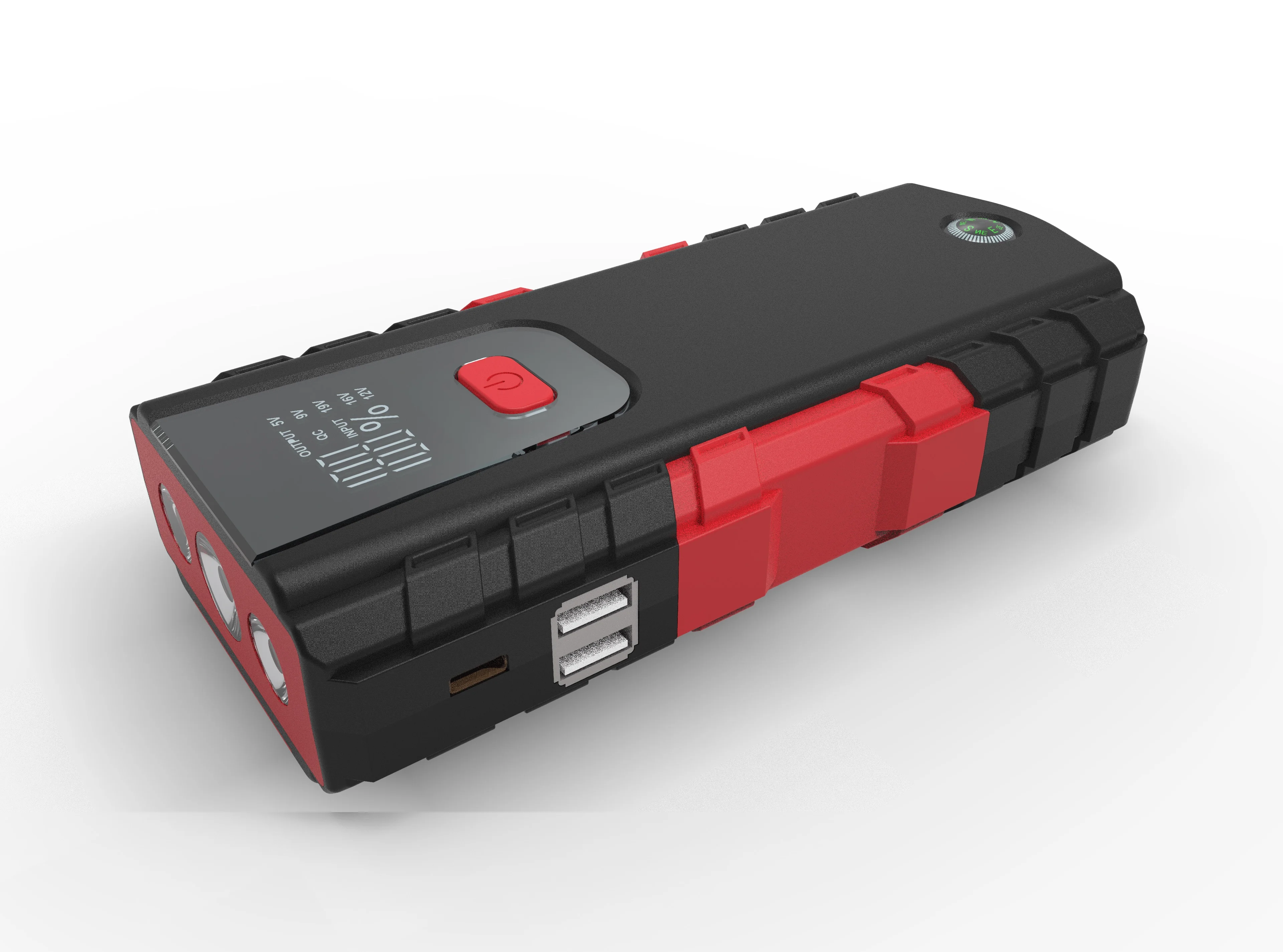 Sharmeal Morden Style Super Capacitor With Air Compressor Digital Lithium Jump Starter