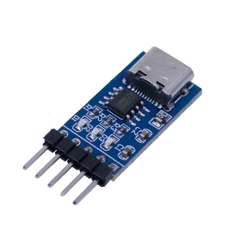 Type-c type c USB USB-C to TTL Serial Port CH340N Module CH340 DC 5V/3.3V Upgrade MCU Download Brush Line