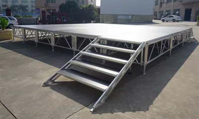Indoor/outdoor concert stage platform Movable Detachable  Aluminum stage podium  for event