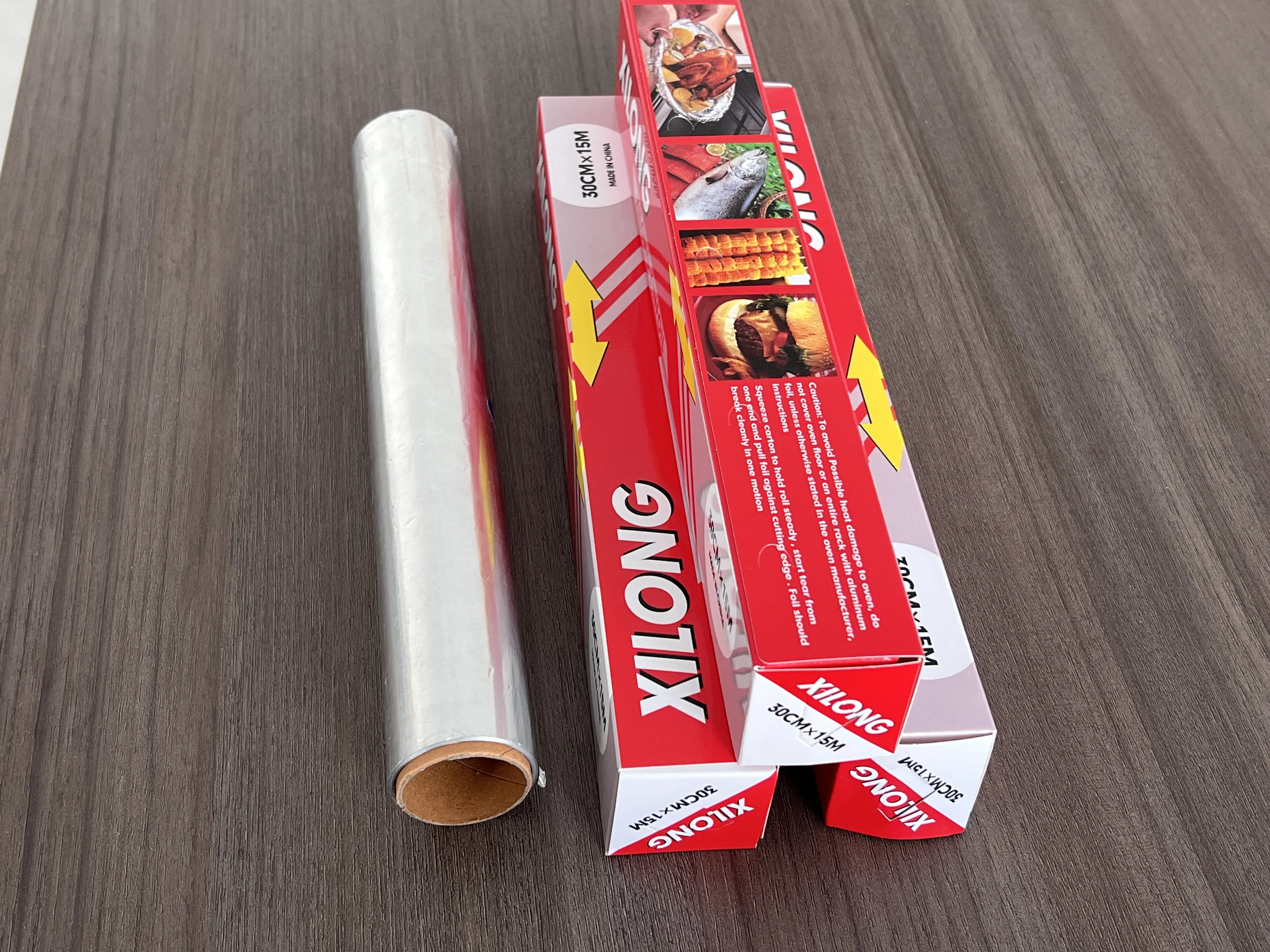 food packaging material aluminum foil volume