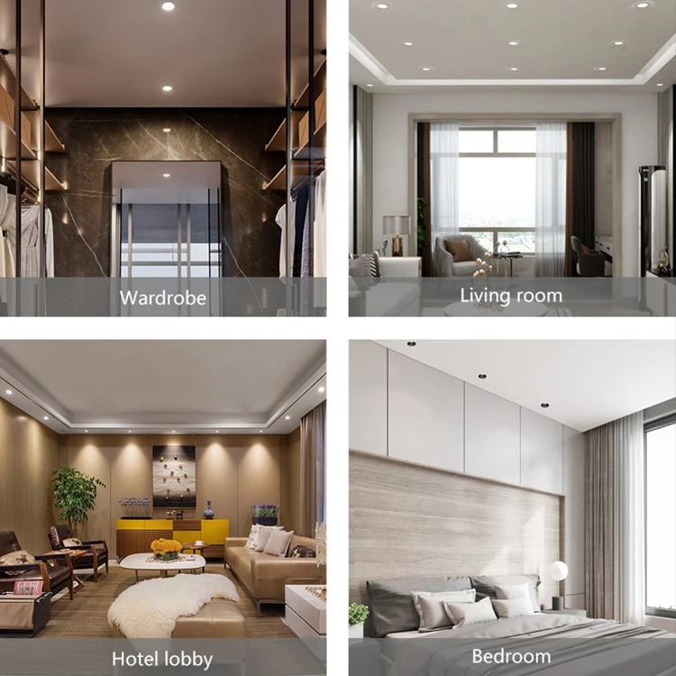 Allway Modern Fashion Spot Lamp Accessories Antiglare Spotlight Housing Fixture LED Spotlights Fittings