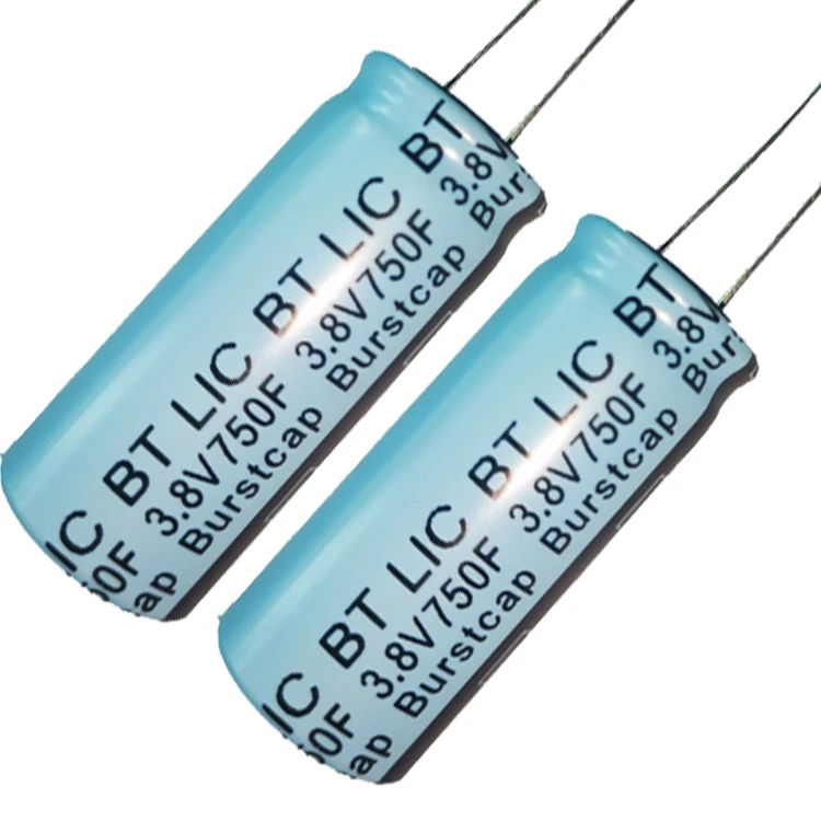 Supercapacitor battery 3.8V  750F  Gold capacitorLithium Ion Hybrid Capacitor Battery