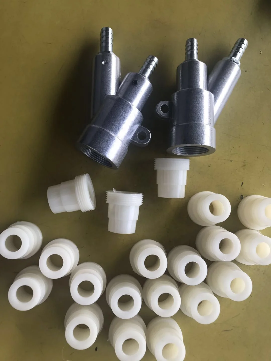 Automatic Glass Sandblasting machine parts spraying gun