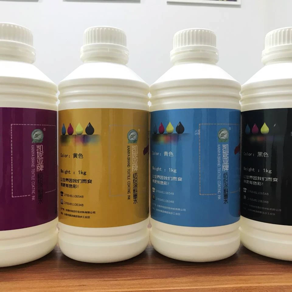 Текстильные чернила HAIYA DTG CMYK для принтера Epson L800 L805 L1800 R290 1390 1400 R3000 4800 DX5 DX7 DTG