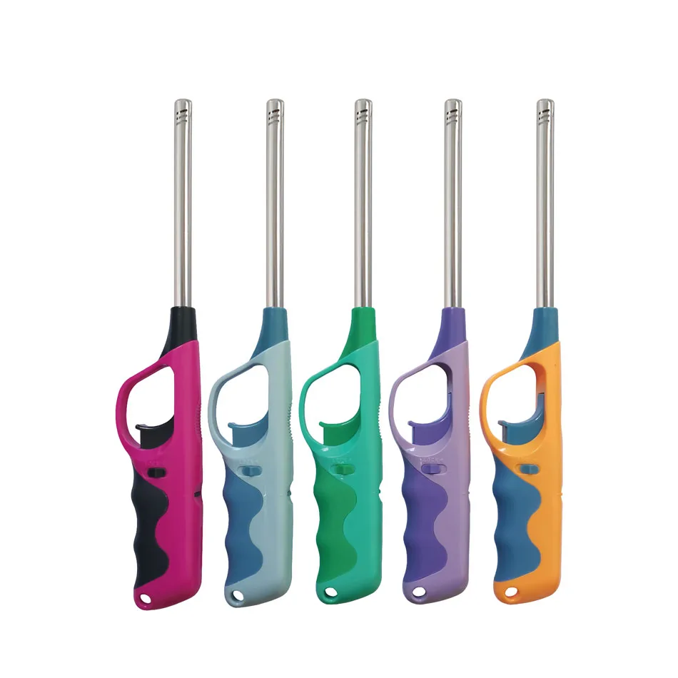 2023 New model Refillable  Gas Lighter For BBQ Kitchen Manufacturer Lighter