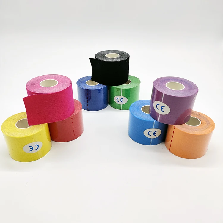 Wholesale Factory Sports Safety Kinesiology Athletic Tape Custom Logo