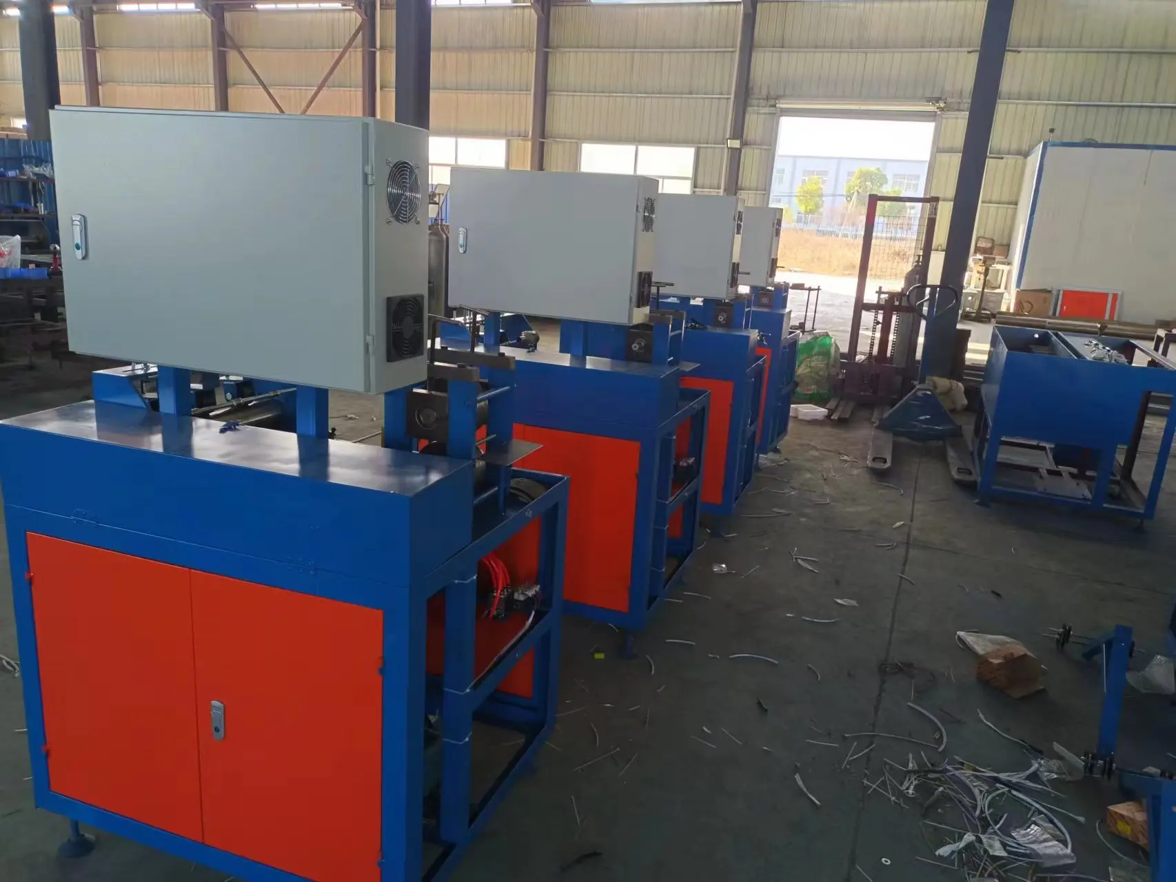 2023 stainless steel   scourer making machine / scourer ball making machine/wire drawing machine for cleaning ball scourer