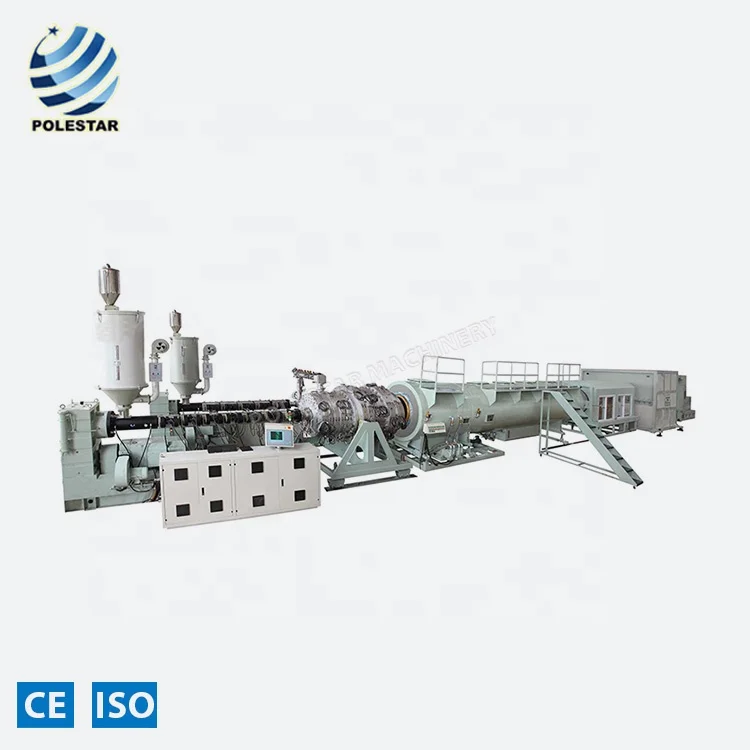 Polestar Machinery Simple Handle Braided Plastic Hose Extruding Pipe Making Machine Pvc