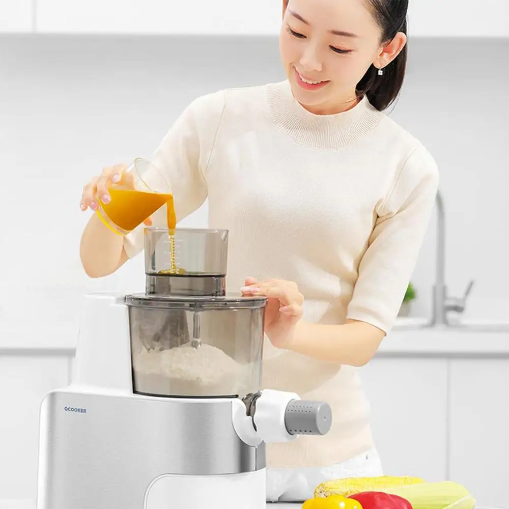 Машина для макаронных изделий QCOOKER кухонный Электрический Резак лапши Youpin домашний аппарат и умное выключение из нержавеющей стали 304
