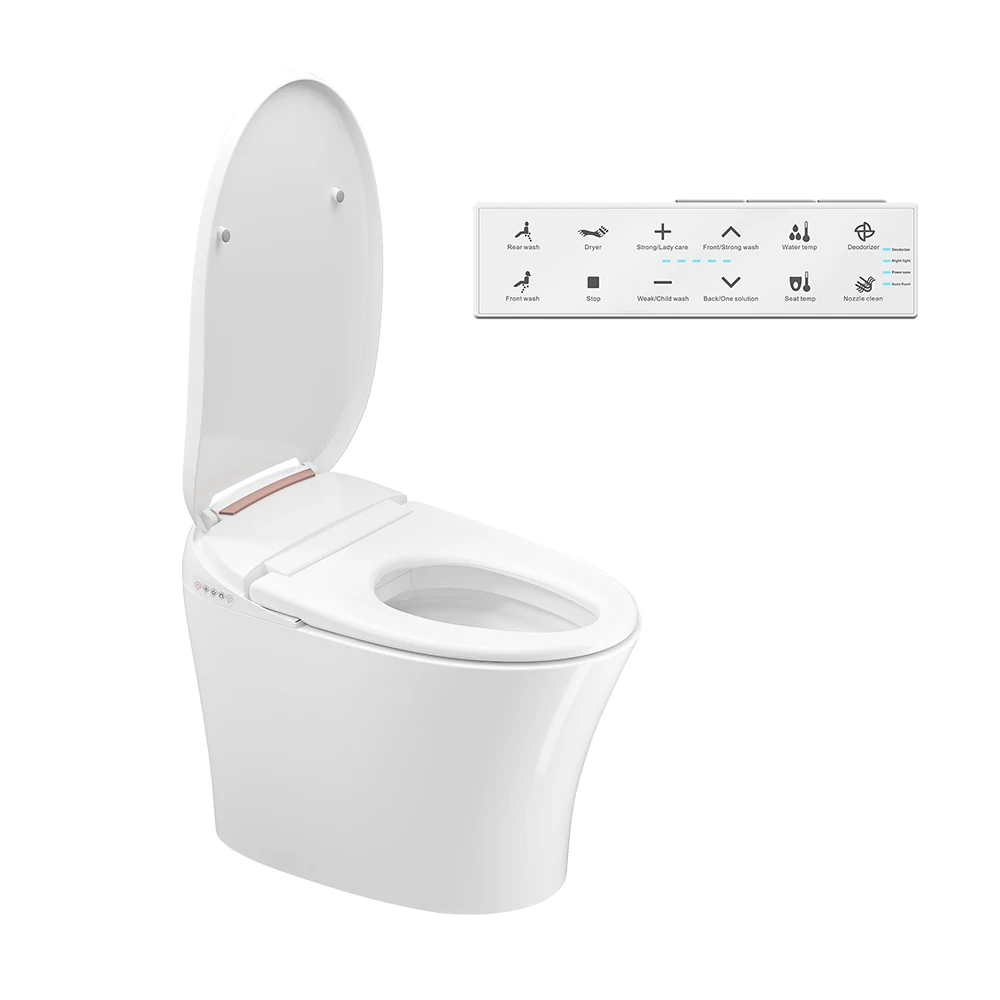 TEJJER Watermark certification tankless auto toilet cleaner smart toilet bowl ceramic