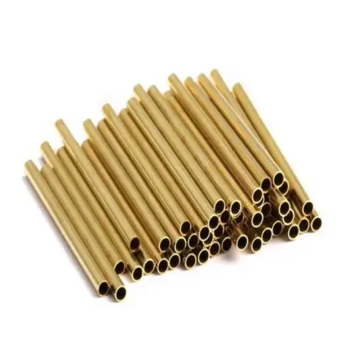 High Quality OEM Sizes Tubes Small Hollow Pipe Polished Brass Tube