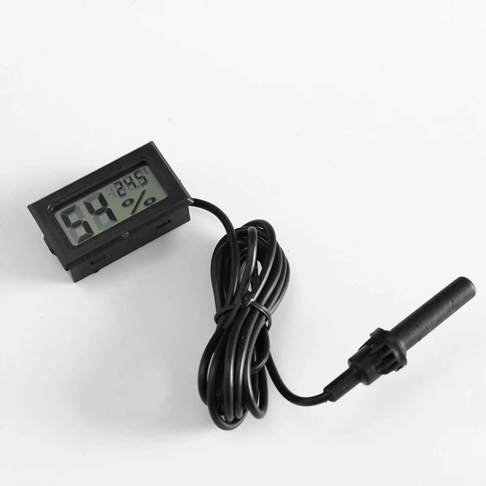 TPM-30 digital thermometer hygrometer/waterproof probe outdoor dry wet temperature humidity meter with external sensor