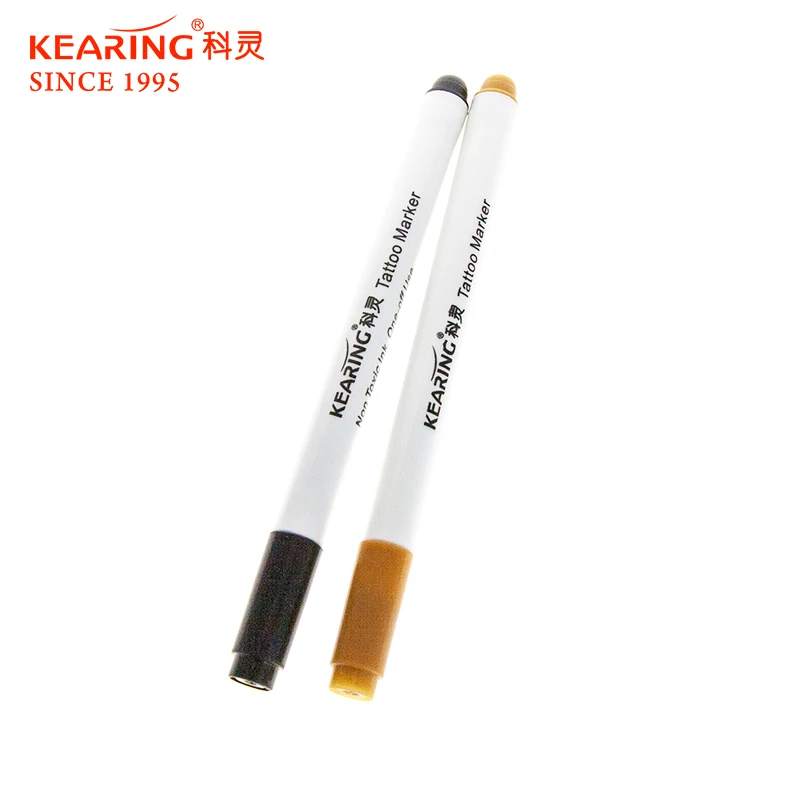 DIY body tattoo marker pen black or brown colors funny drawing on skin like real tattoo easily wash off