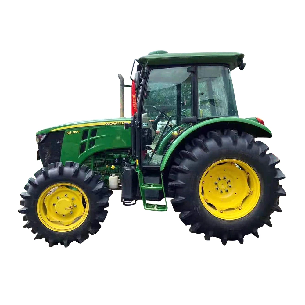 Экологически чистый б/у трактор для продажи John deere 5E-954 тракторы сельского