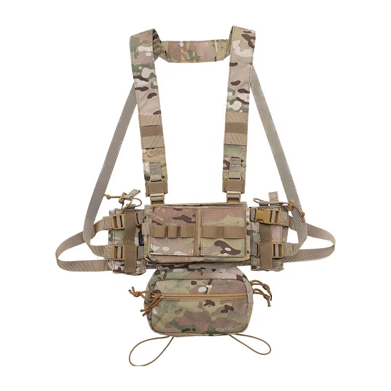 MK3 Tactical Outdoor Multi-functional Chest Hanging Quick-drying Waterproof Nylon Vest for Training