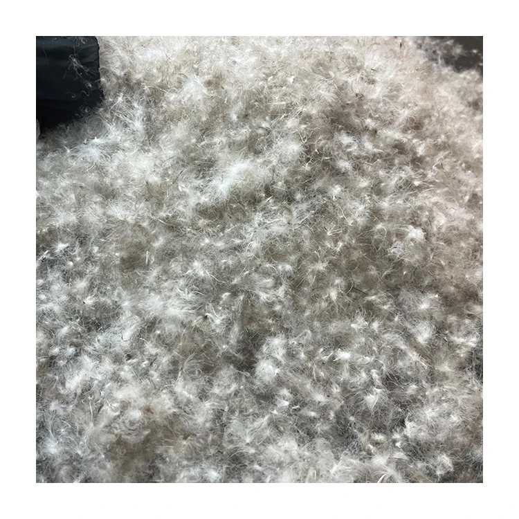 wholesale grey duck down good price high quality washed grey duck down for coats/jackets/duvets