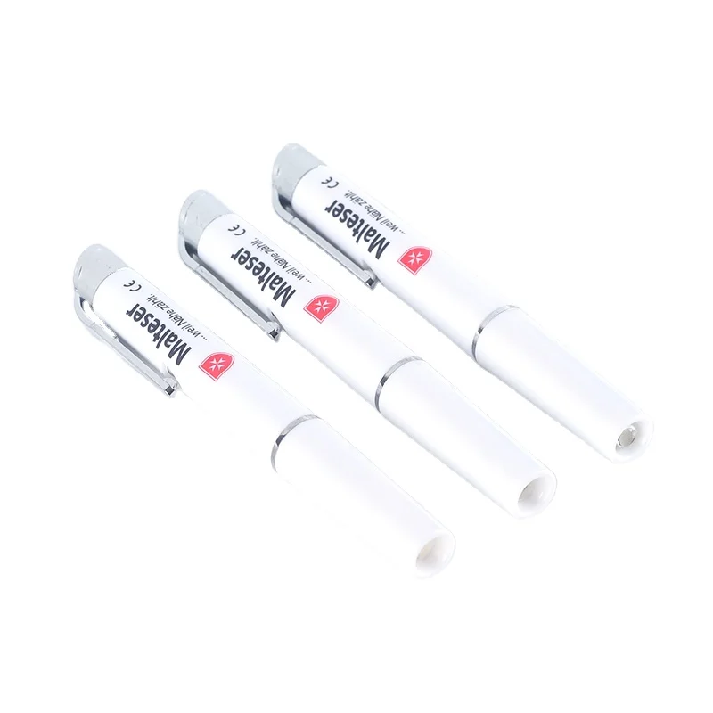 Рекламная оптовая продажа, светодиодный аварийный мини-фонарик, карманный фонарик, медицинский светодиодный фонарик