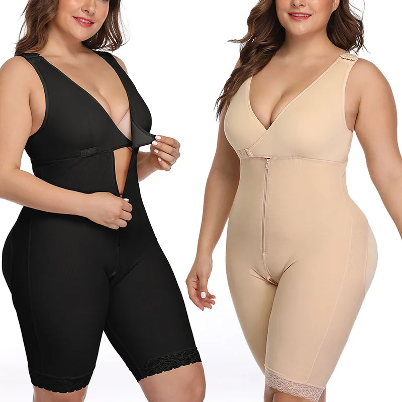Оптовая продажа корсет для похудения Корректирующее белье бюстье цельный женский