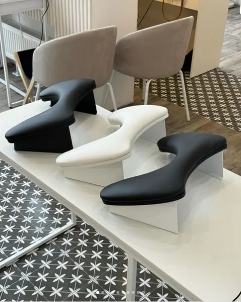 2024 Новый Маникюрный Инструмент в форме полумесяца из искусственной кожи Подушка подлокотник для ногтей Подушка подлокотники для ногтей для ногтек