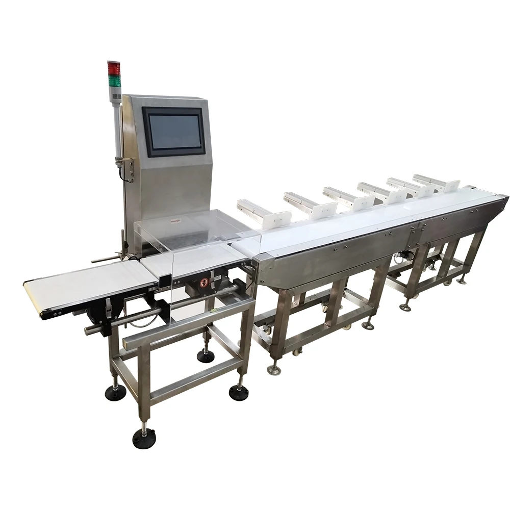 Auto Conveyor sorter weigher weight sorting machine chicken feet