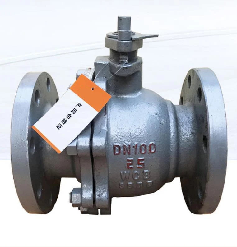 Хорошее качество углеродистая сталь dn20 до DN100 300LB wcb 2 pc Фланцевые 6 дуплексных шаровых клапанов