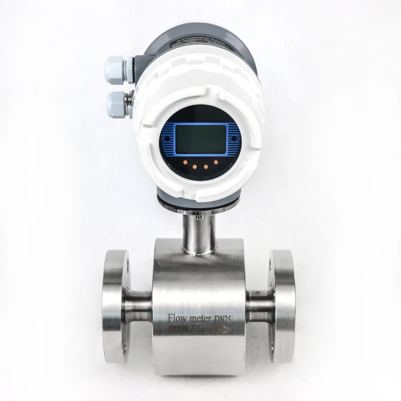 Food grade 6 Inch electromagnetic flow meter for drinking water